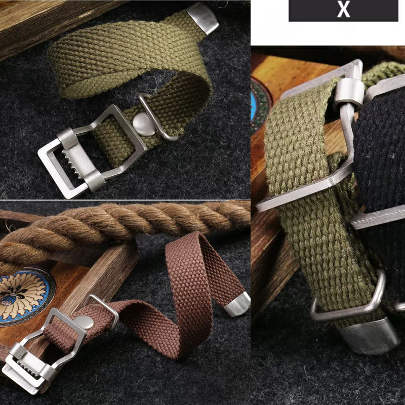 Luxury Watch Expensive - حزام ساعة من قماش النايلون عالي