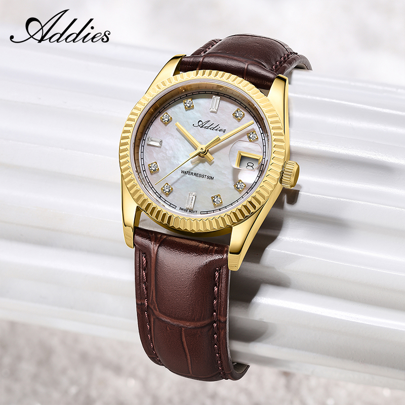 Luxury Watch & Jewellery - ساعة أديس 585 كوارتز للسيدات 28