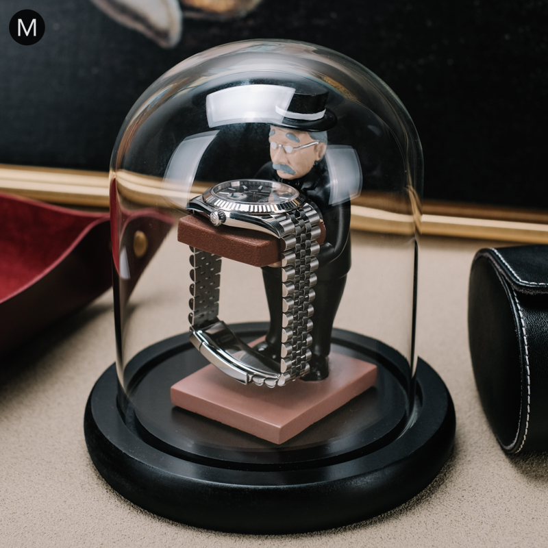Luxury Watch Vintage - الجدول ساعة أثرية حامل المنظم حالة