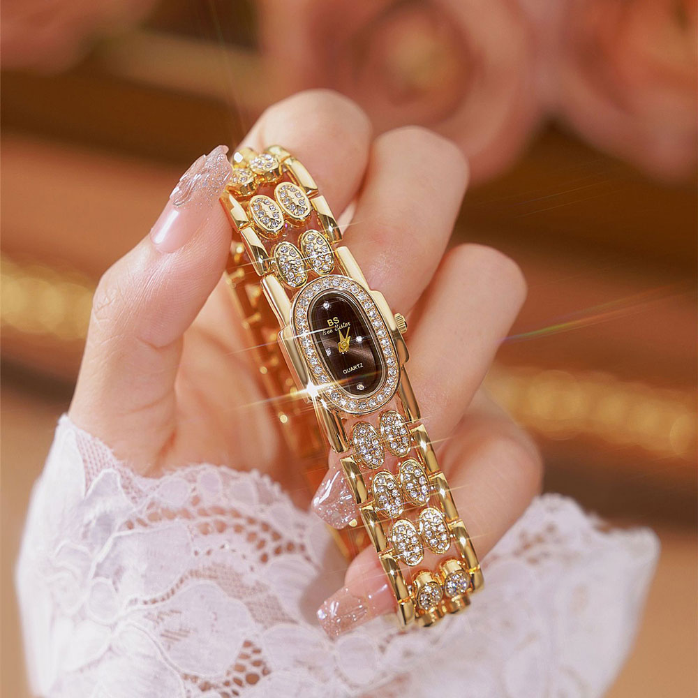 Luxury Watch Vintage - ساعات الموضة سوار الذهب الفولاذ المقاوم