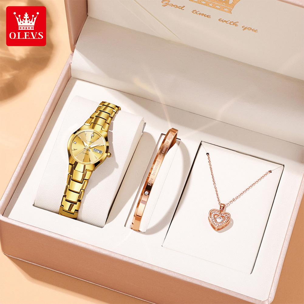 Luxury Watch & Jewellery - ساعة OLEVS للسيدات 8697 ساعات كوارتز