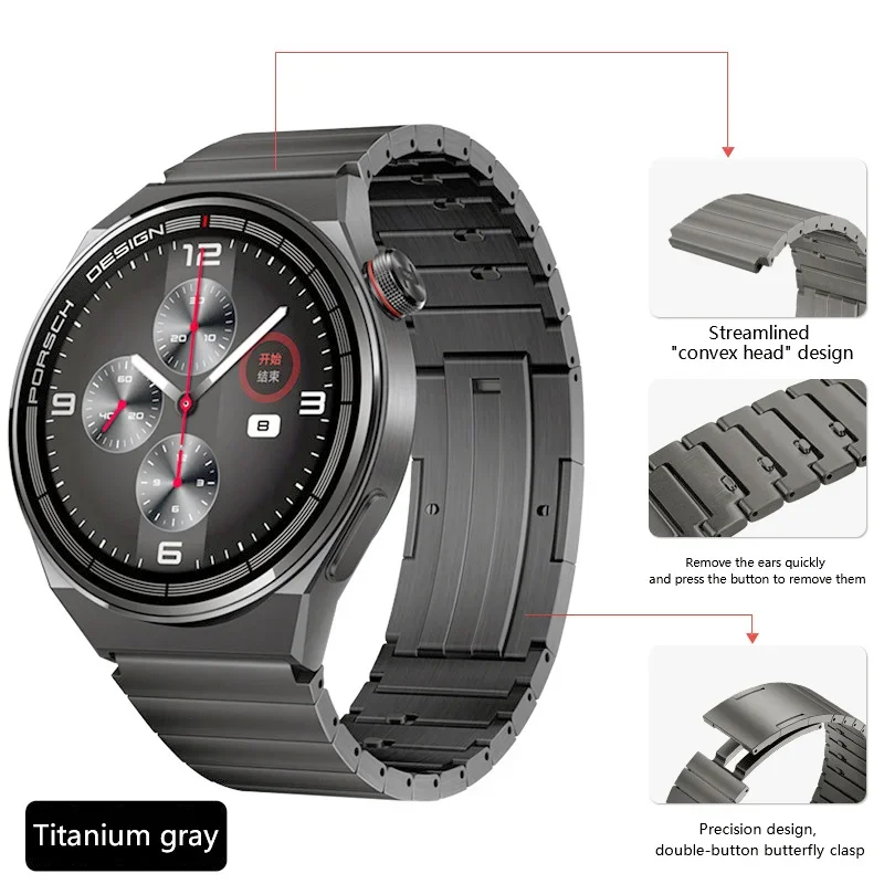 Luxury Watch Galaxy - 22 مللي متر سريعة تناسب التيتانيوم