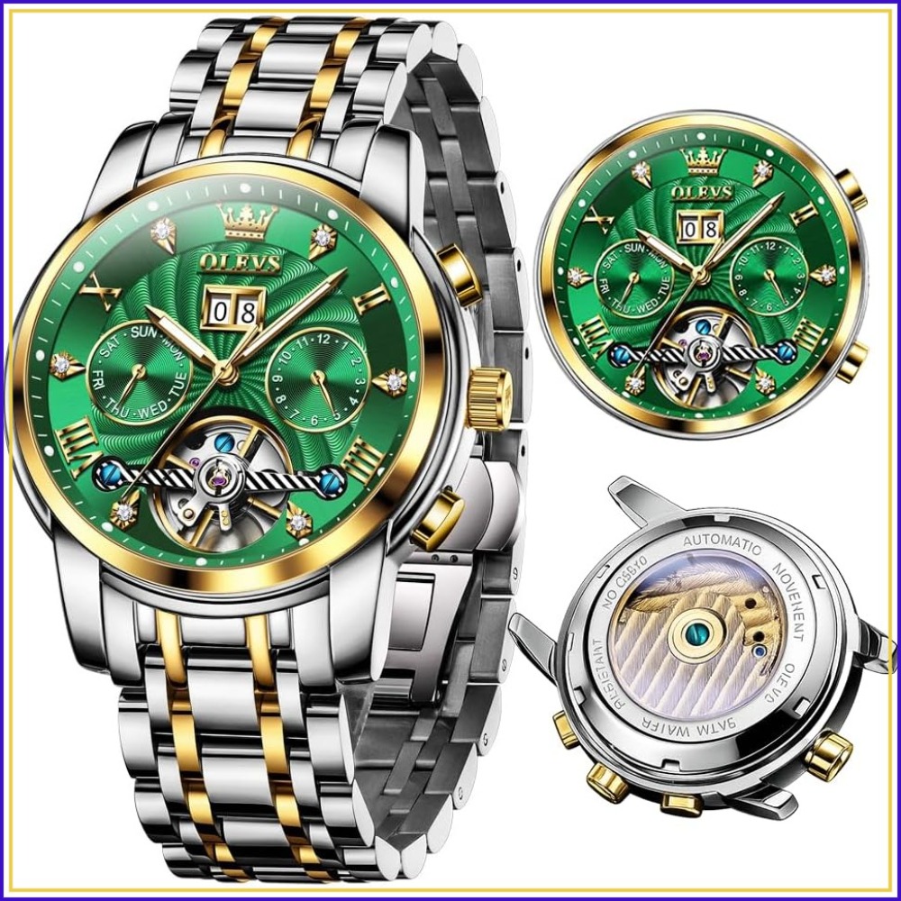 Luxury Watch Image - ساعة يد رجالية فاخرة بحركة كوارتز
