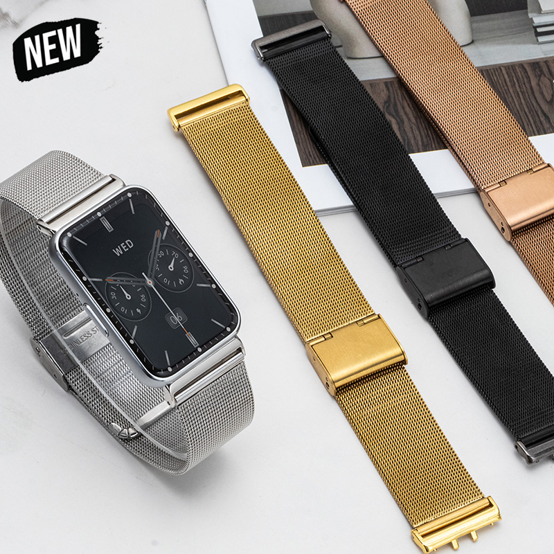 Luxury Watch Galaxy - حزام من الفولاذ المقاوم للصدأ لساعة