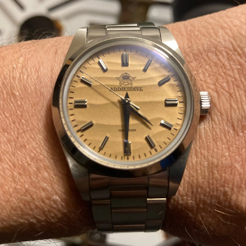 Luxury Watch Drawing - ساعة كوارتز جديدة من ADDIESDIVE للرجال،