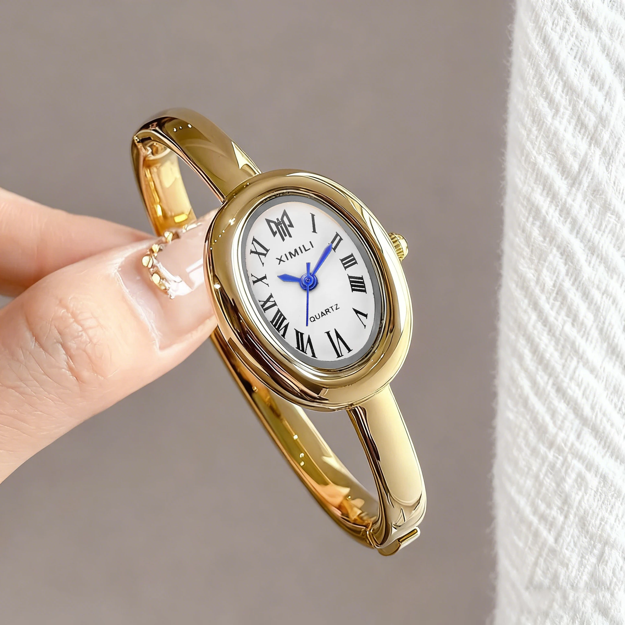 Luxury Watch White - ساعة يد نسائية XIMILI 2026 بتصميم