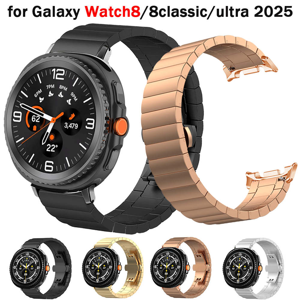 Luxury Watch Galaxy - سوار من الفولاذ المقاوم للصدأ لساعة