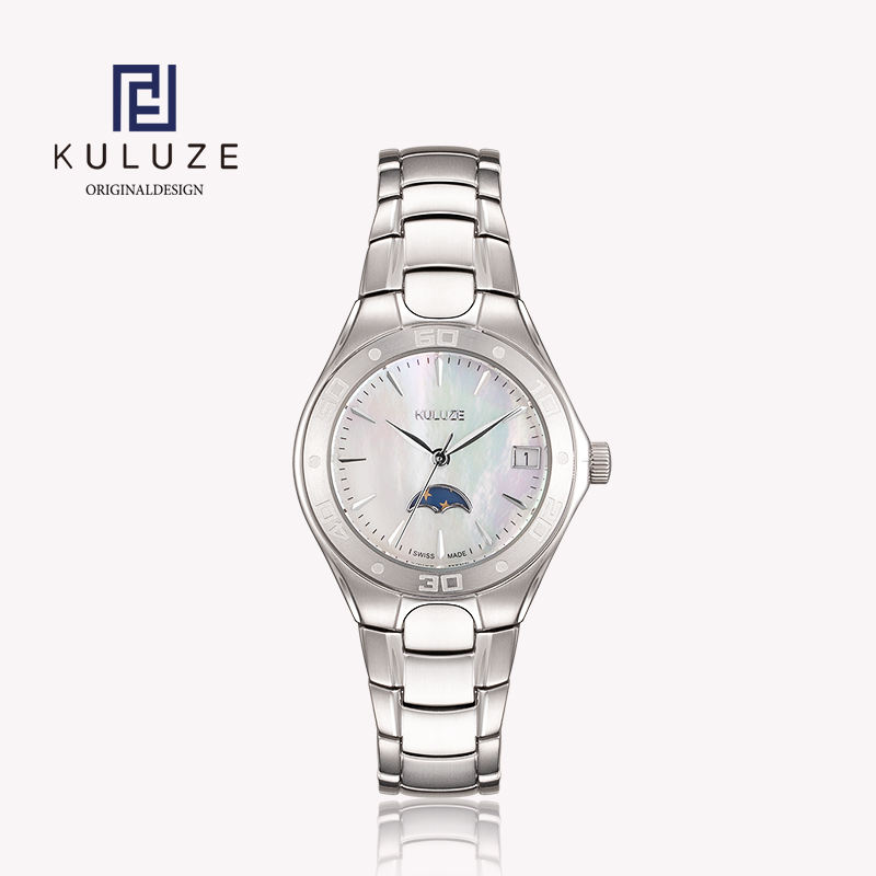 Luxury Watch Index - ساعة للسيدات من KULUZE تيتانيوم ساعة