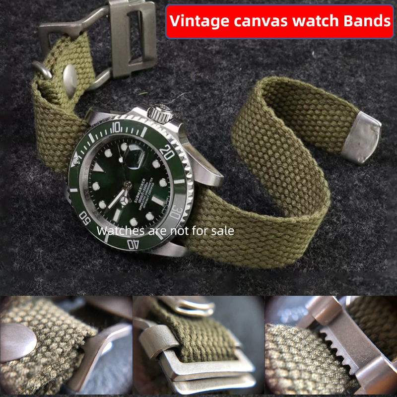 حزام ساعة من قماش النايلون عال - مراجعة Luxury Watch Expensive وسعره