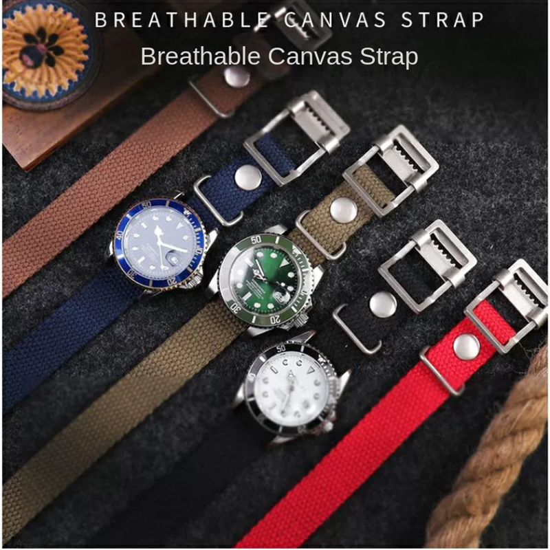 حزام ساعة من قماش النايلون عال - مراجعة Luxury Watch Expensive وسعره