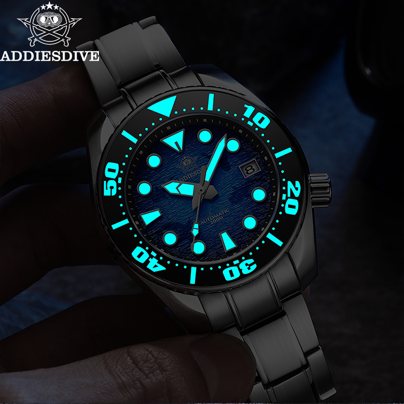 Addiesdive العلامة التجارية ال - مراجعة Luxury Watch Drawing وسعره