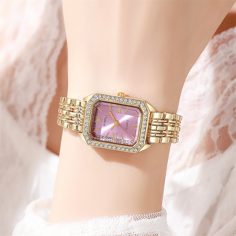 ساعة يد نسائية فاخرة موديل 202 - مراجعة Luxury Watch Square وسعره
