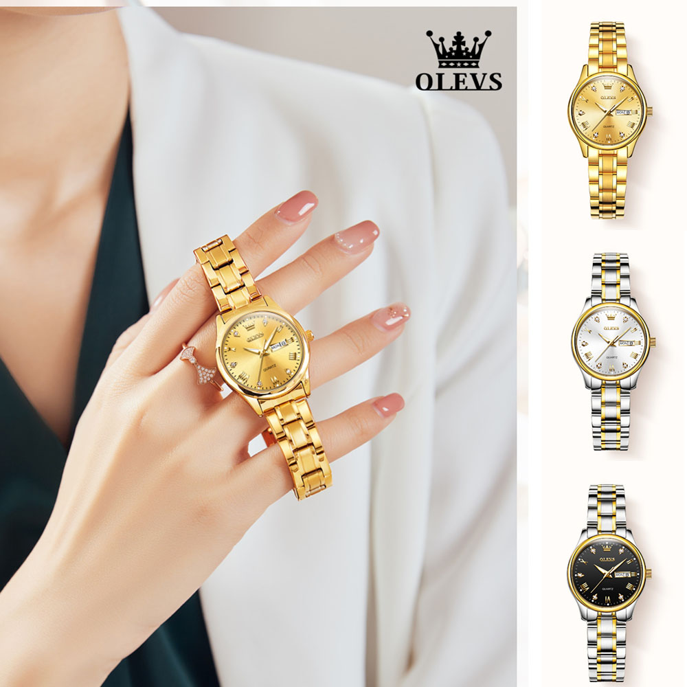 ساعة أوليف كوارتز نسائية مقاوم - مراجعة Luxury Watch Index وسعره