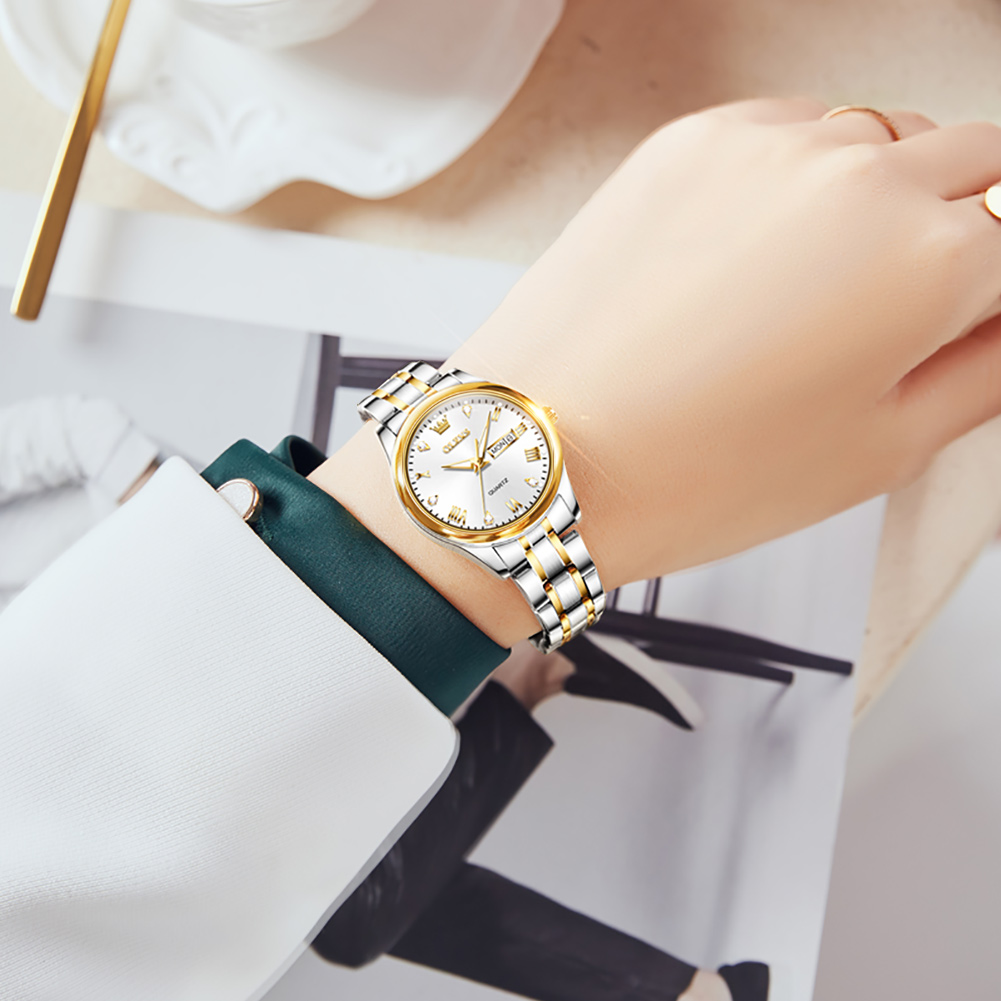 ساعة أوليف كوارتز نسائية مقاوم - مراجعة Luxury Watch Index وسعره