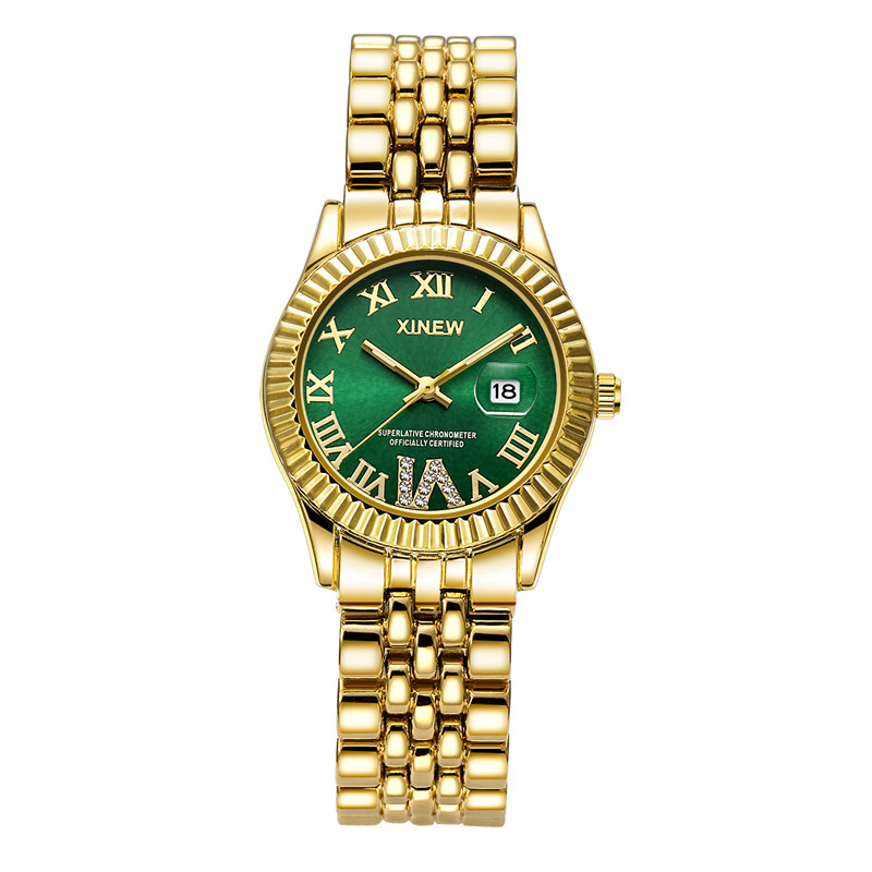 السيدات العلامة التجارية الكبي - مراجعة Luxury Watch Green وسعره
