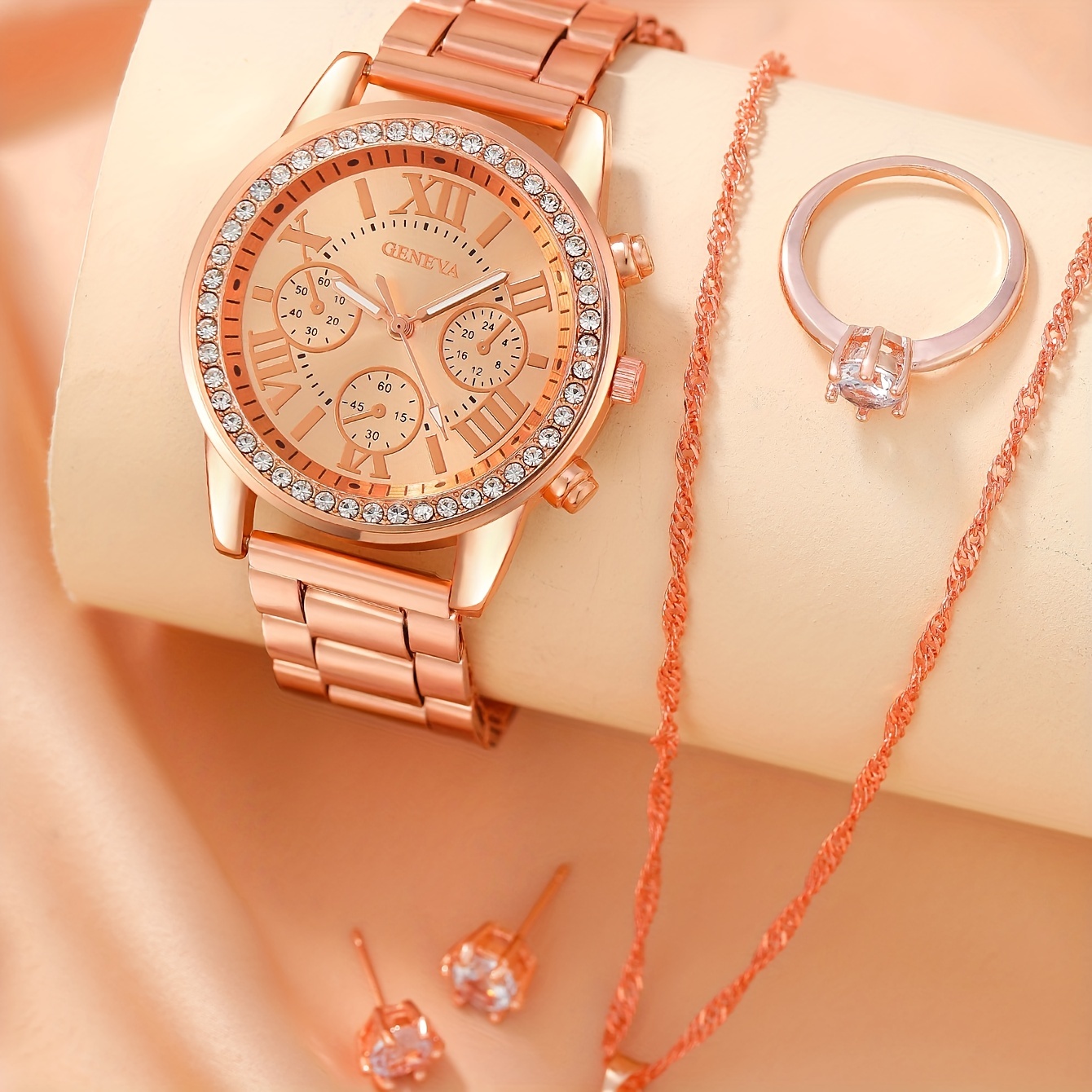 ساعة نسائية فاخرة مرصعة بالكري - مراجعة Luxury Watch Gift For Her وسعره