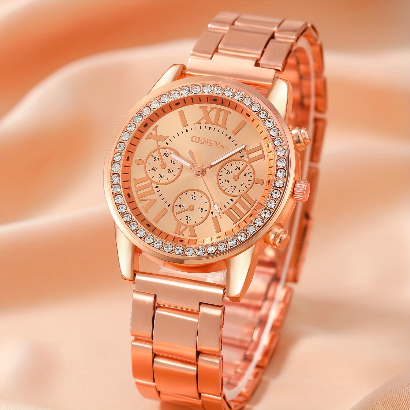 ساعة نسائية فاخرة مرصعة بالكري - مراجعة Luxury Watch Gift For Her وسعره