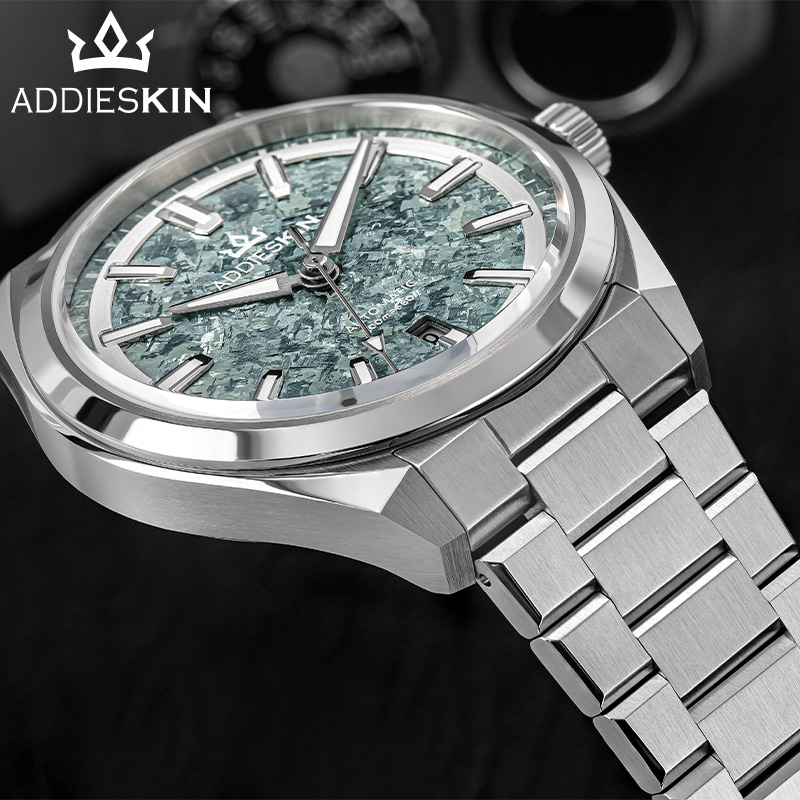 ساعة AddiesKin K006 من التيتان - مراجعة Luxury Watch With Green Dial وسعره