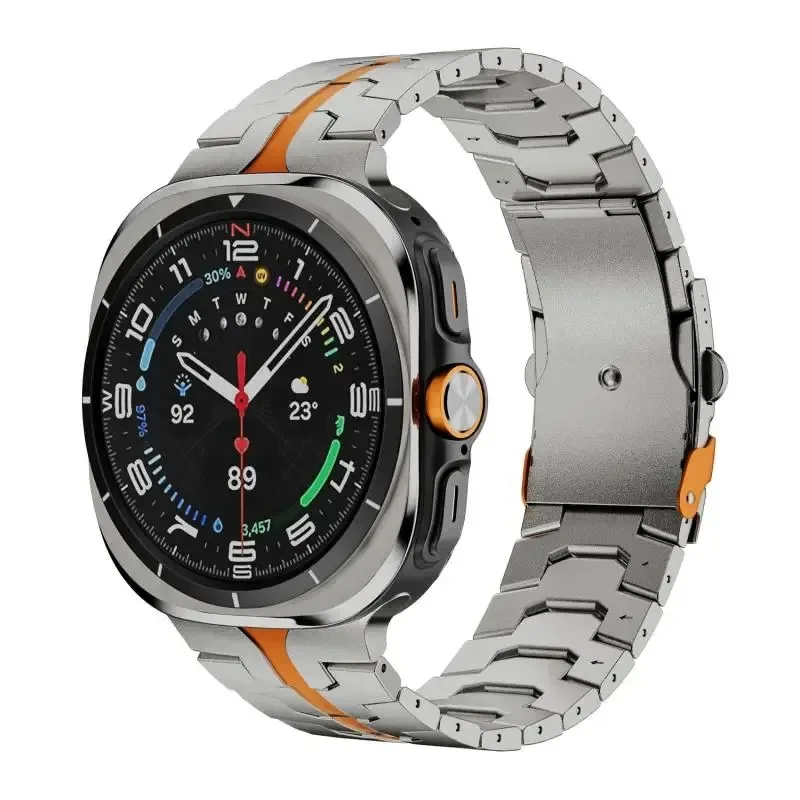 حزام من التيتانيوم لساعة سامسو - مراجعة Luxury Watch Galaxy وسعره