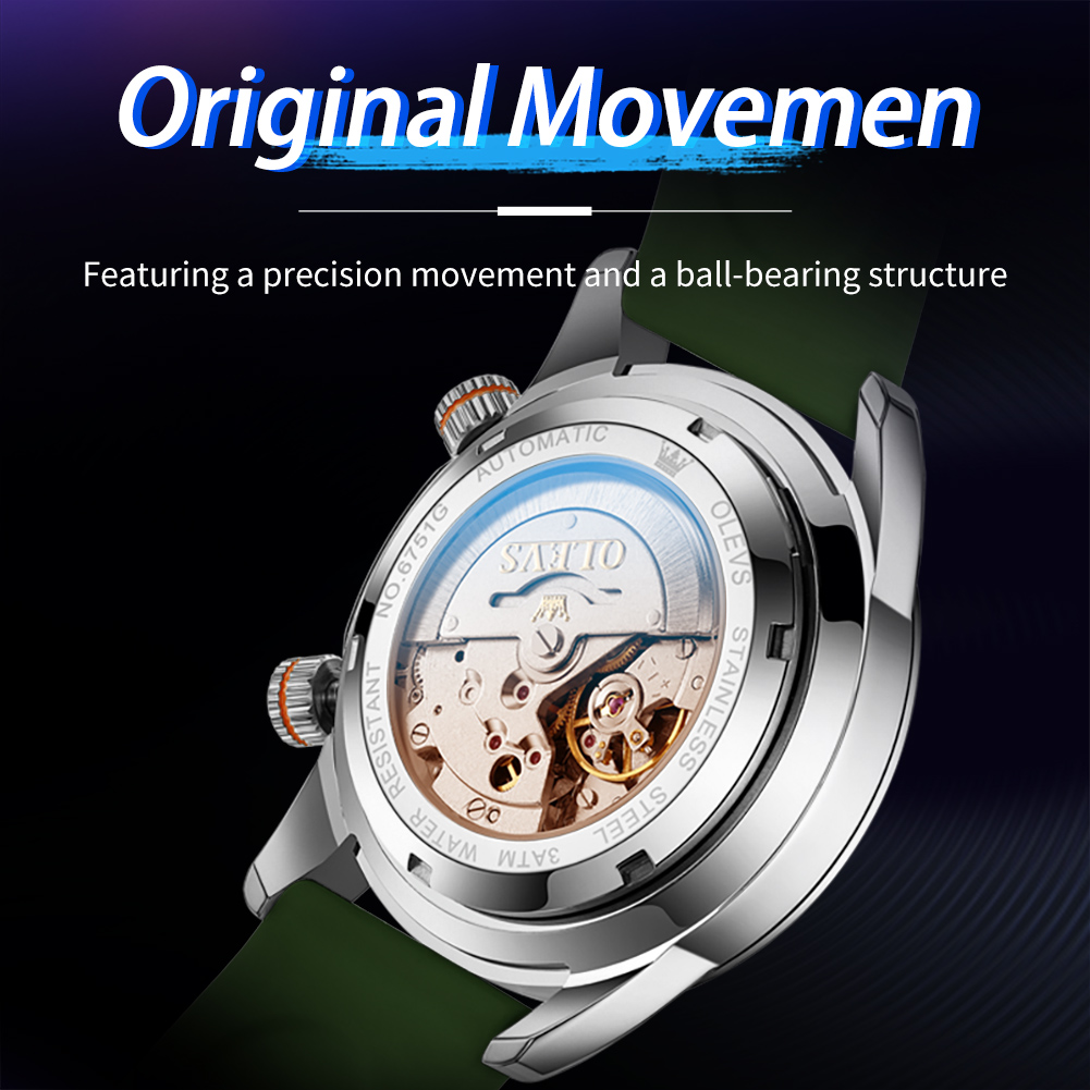 ساعة OLEVS الفاخرة مقاومة للما - مراجعة Luxury Watch White وسعره