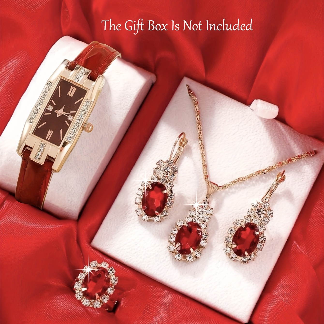 ساعة نسائية مستطيلة الشكل بمؤش - مراجعة Luxury Watch Gift For Her وسعره