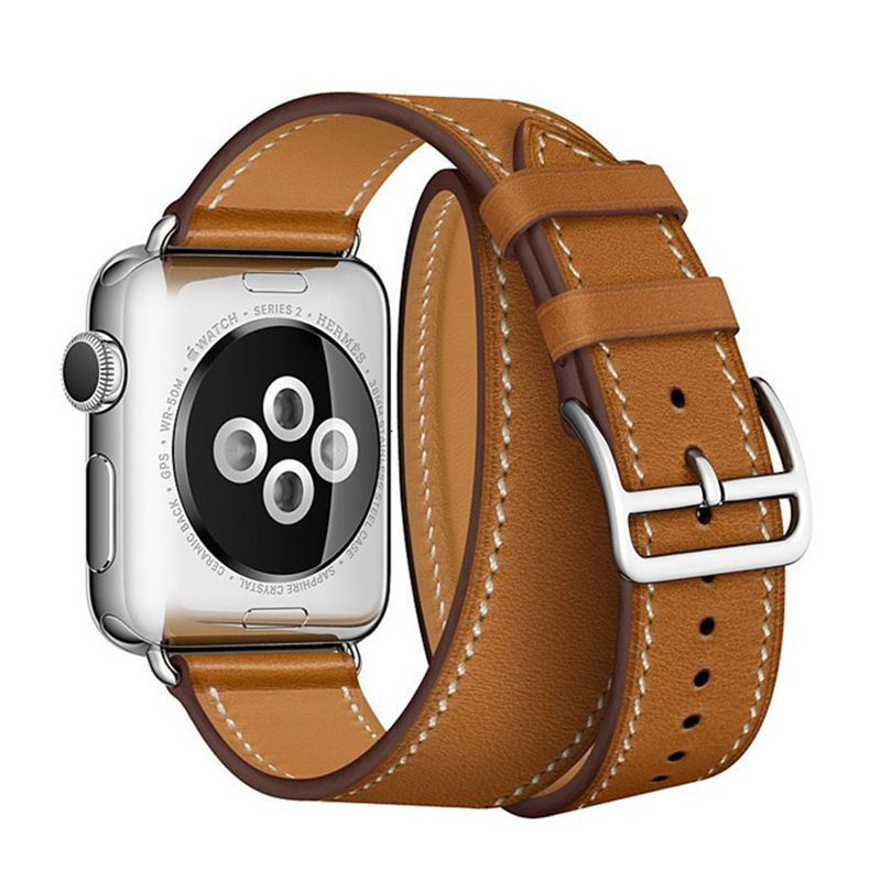 مزدوجة جولة حزام ل أبل ووتش ال - مراجعة Luxury Watch Hermes وسعره