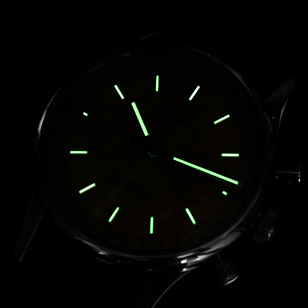 Sugess-ساعات المعصم الميكانيكي - مراجعة Chronograph Flyback Watch وسعره