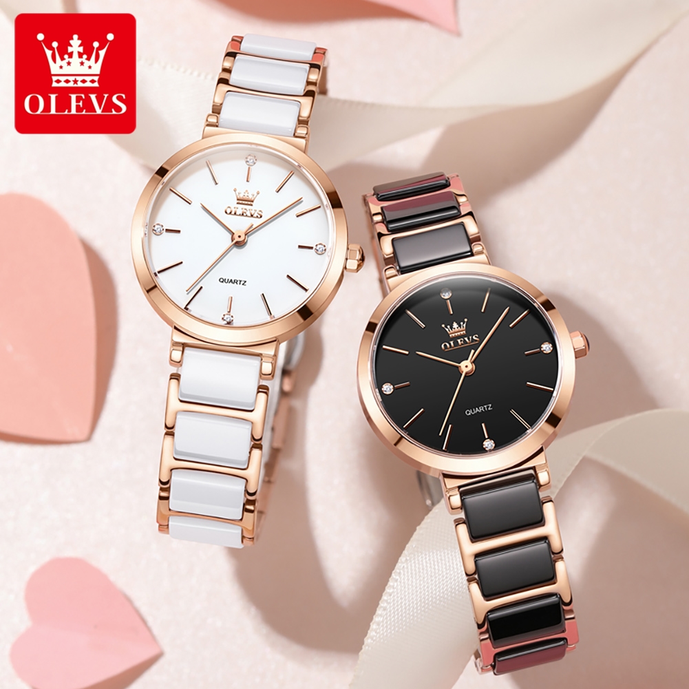 OLEVS ساعة نسائية 5877 ساعة كو - مراجعة Luxury Watch & Jewellery وسعره