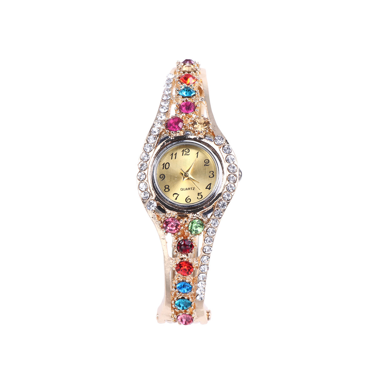 ساعة يد أنيقة للنساء بسوار ملو - مراجعة Luxury Watch White وسعره