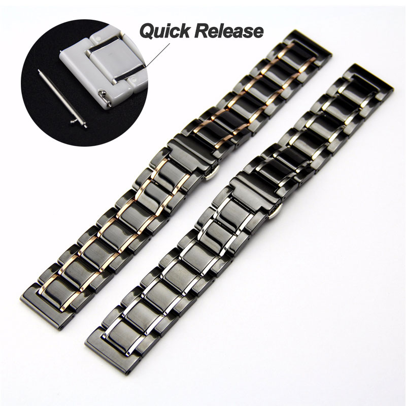 سوار سيراميك ذكي ، 20 مللي متر - مراجعة Luxury Watch Galaxy وسعره