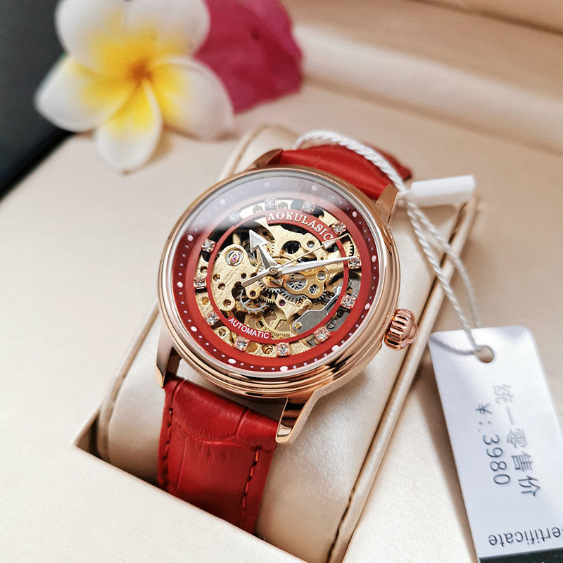 ساعة ميكانيكية راقية، فاخرة، أ - مراجعة Luxury Watch Gift For Her وسعره