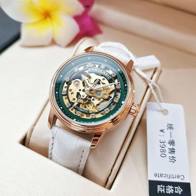 ساعة ميكانيكية راقية، فاخرة، أ - مراجعة Luxury Watch Gift For Her وسعره