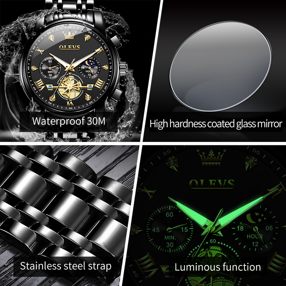 ساعات كرونوغراف فاخرة جديدة من - مراجعة Luxury Watch Low Price وسعره