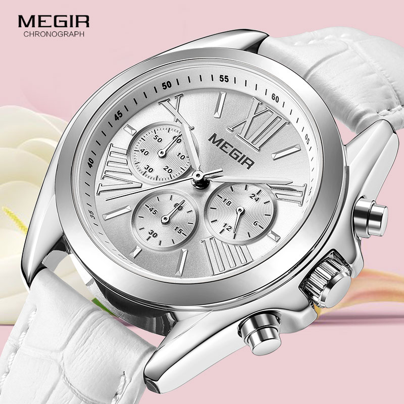 Mejer2019-ساعة جلد فاخرة للنسا - مراجعة Luxury Watch White وسعره