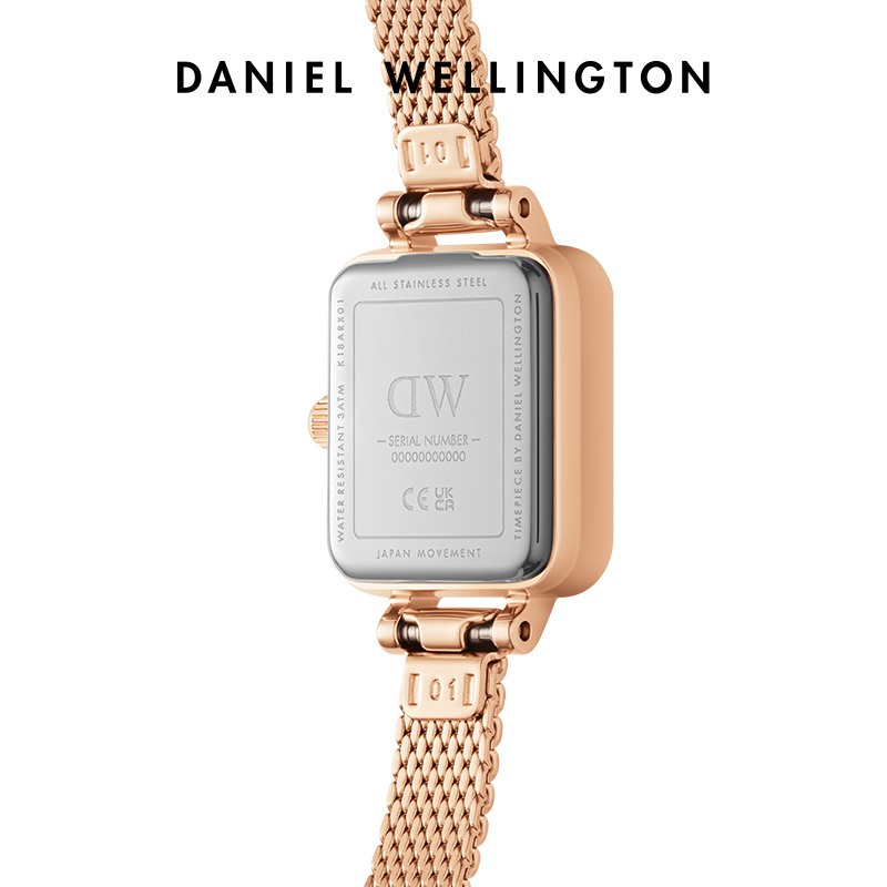 ساعة دانيال ويلينغتون كوادرو م - مراجعة Luxury Watch White وسعره