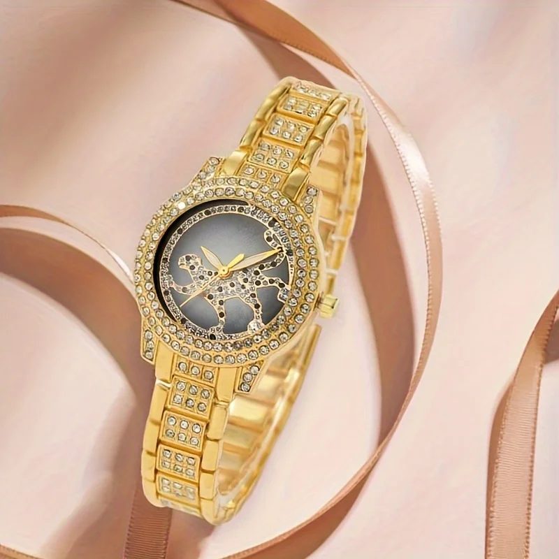 مجموعة من 5 قطع: ساعة نسائية ب - مراجعة Luxury Watch Gift For Her وسعره