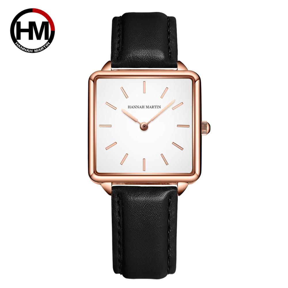 جلد طبيعي حزام اليابان الكوارت - مراجعة Luxury Watch Square وسعره