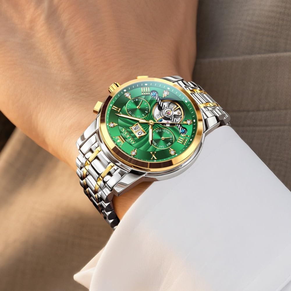 ساعة يد رجالية فاخرة بحركة كوا - مراجعة Luxury Watch Image وسعره
