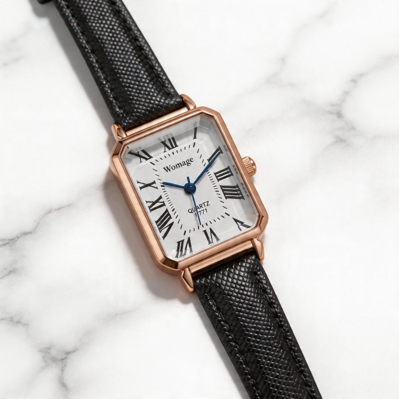 ساعات كوارتز مستطيلة الشكل للن - مراجعة Luxury Watch Index وسعره