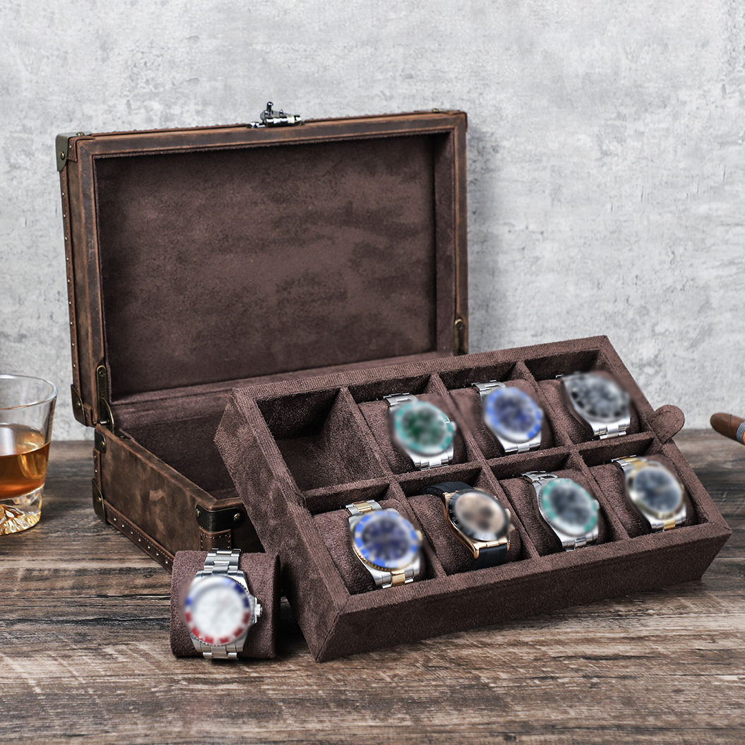 علبة ساعات جلدية فاخرة من CONT - مراجعة Luxury Watch Vintage وسعره