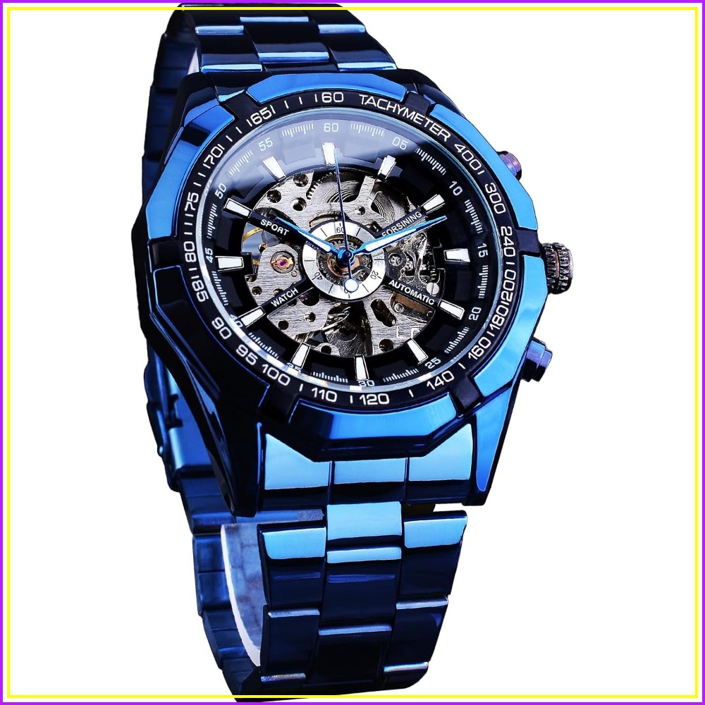 ساعة رجالية ميكانيكية هيكلية ذ - مراجعة Luxury Watch Image وسعره