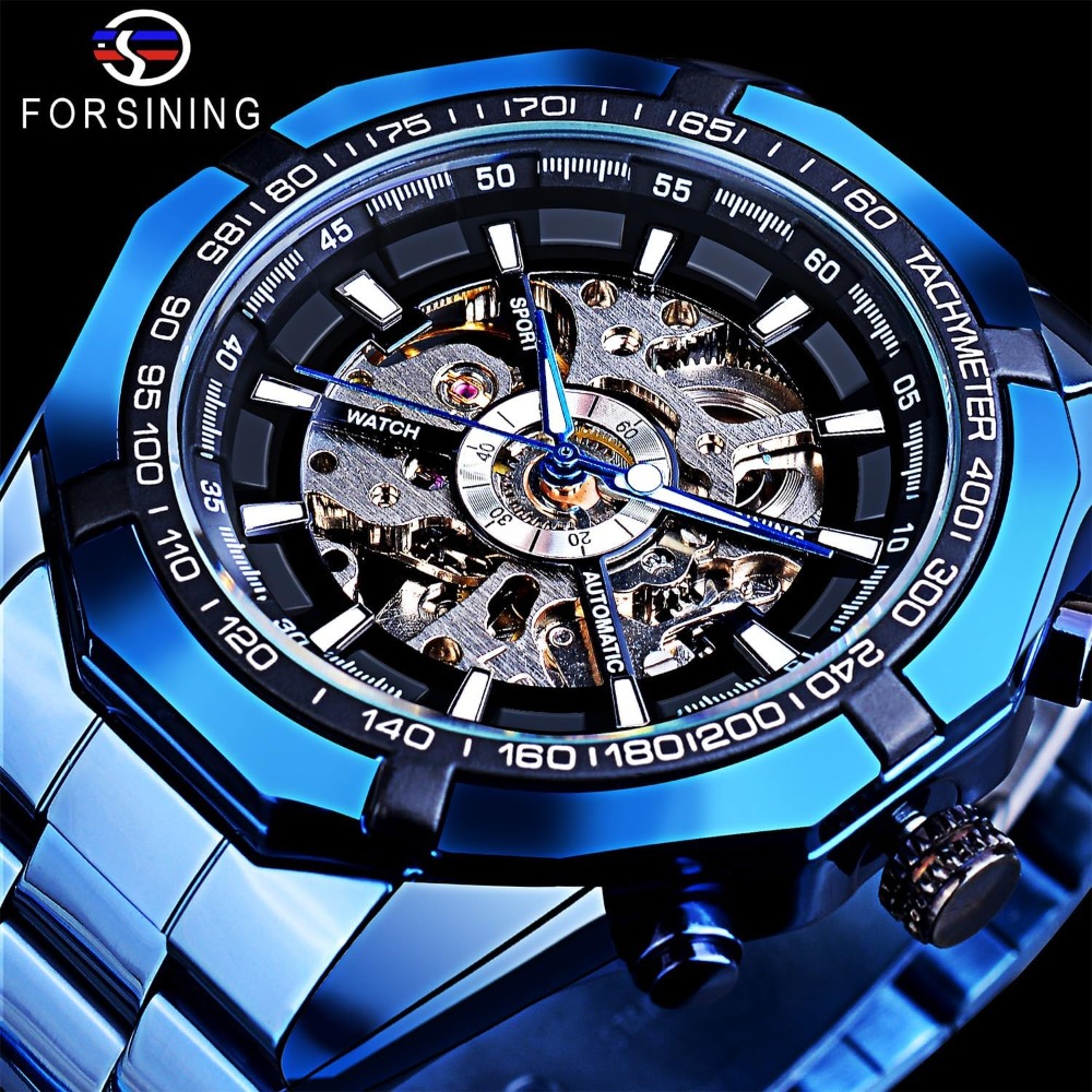 ساعة رجالية ميكانيكية هيكلية ذ - مراجعة Luxury Watch Image وسعره