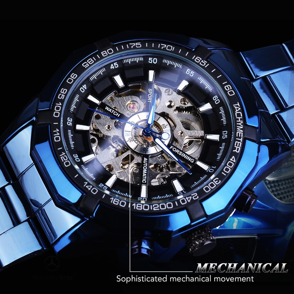 ساعة رجالية ميكانيكية هيكلية ذ - مراجعة Luxury Watch Image وسعره