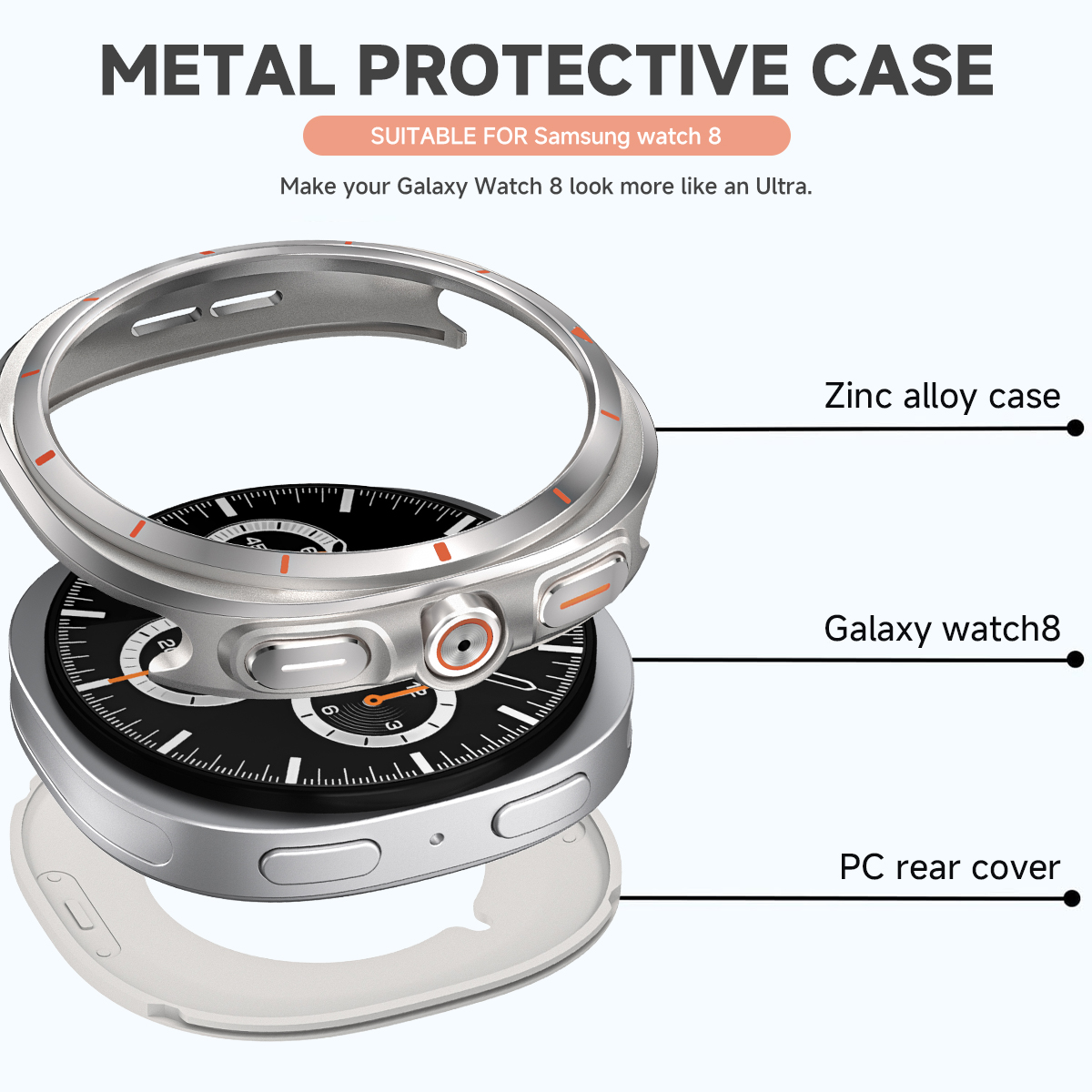 حافظة حماية فاخرة من السبائك ل - مراجعة Luxury Watch Galaxy وسعره