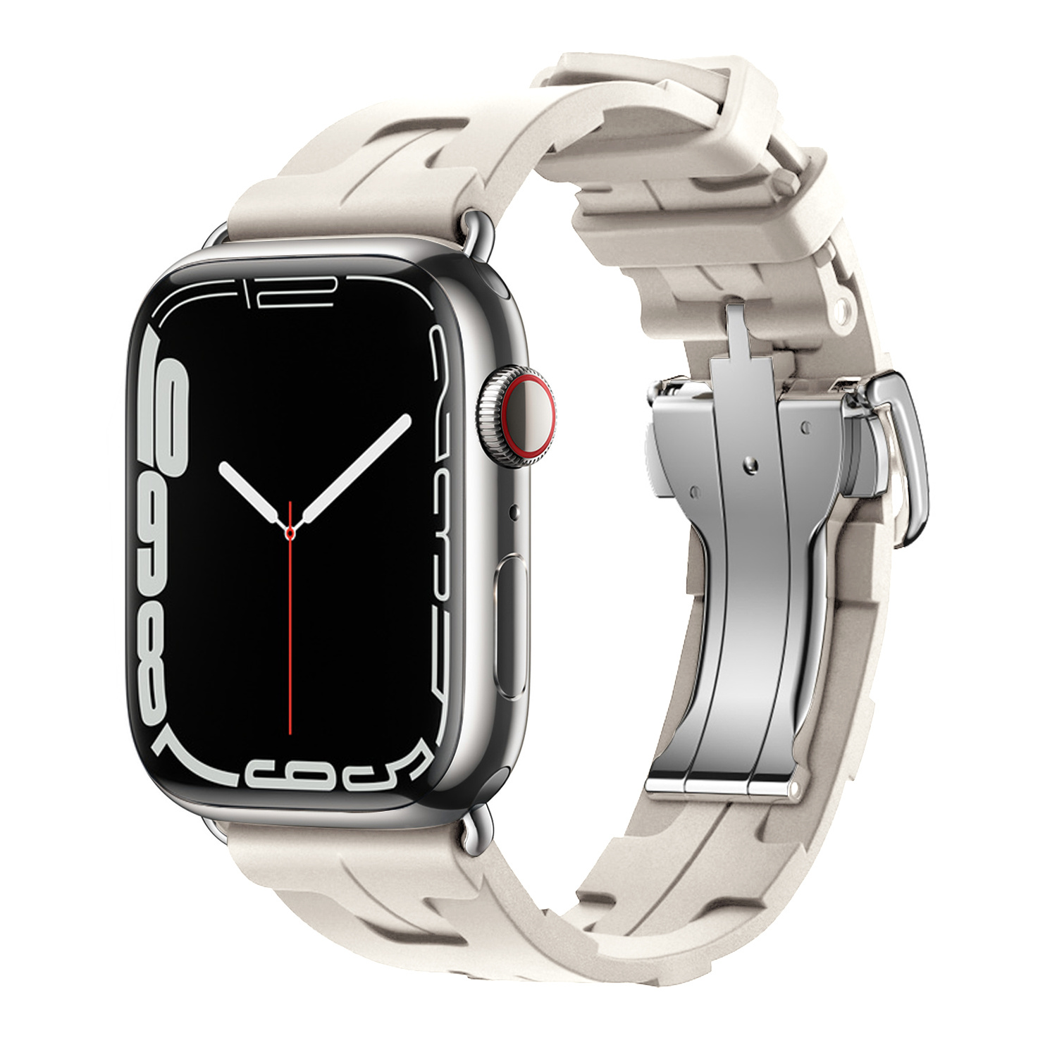 حزام سيليكون لساعة أبل Ultra2  - مراجعة Luxury Watch Hermes وسعره