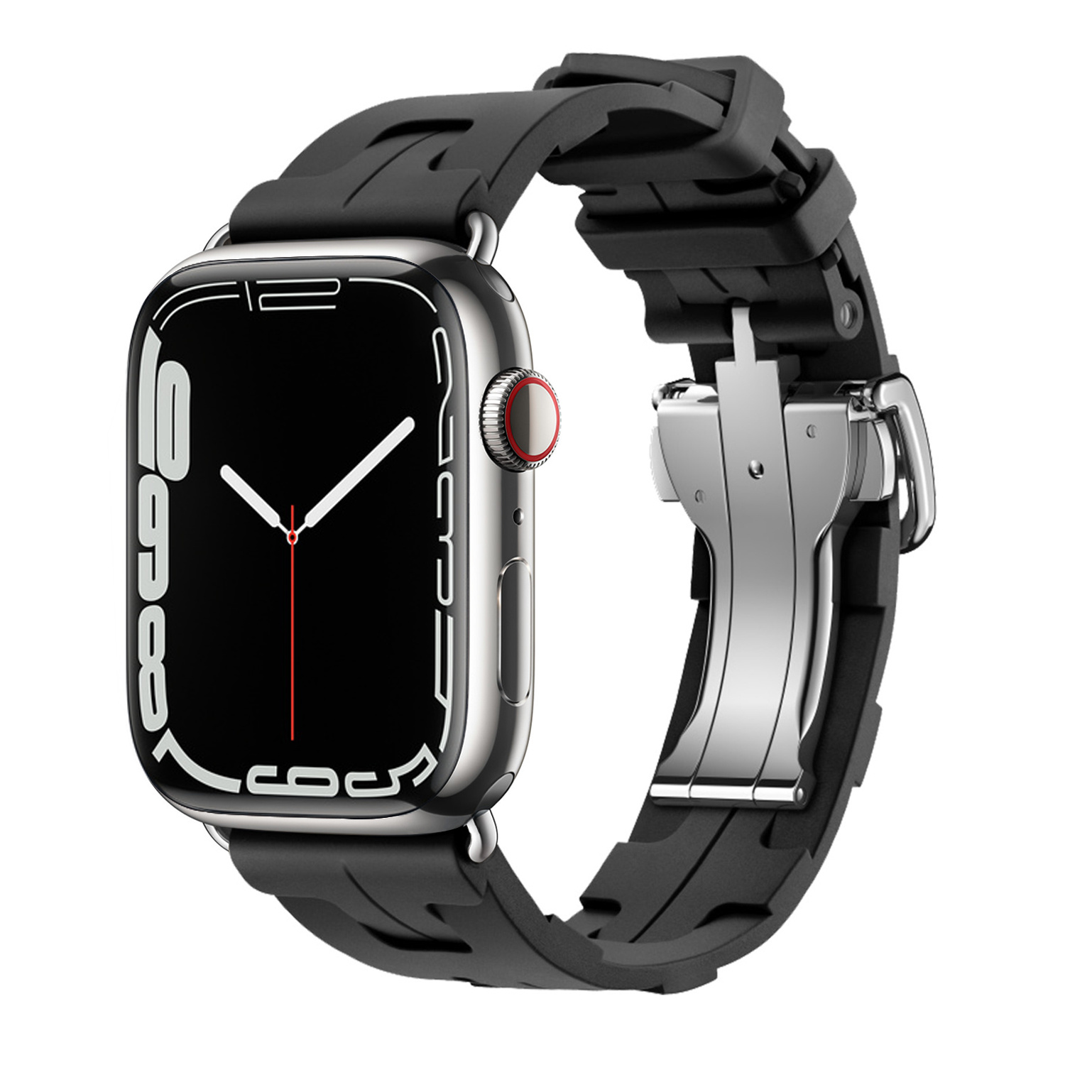 حزام سيليكون لساعة أبل Ultra2  - مراجعة Luxury Watch Hermes وسعره