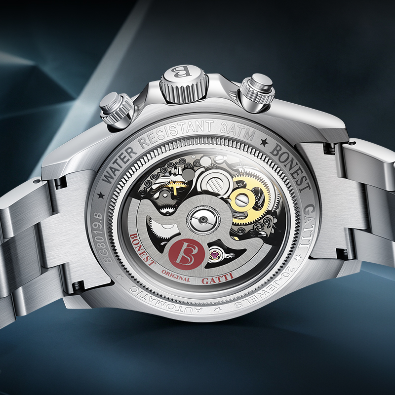 ساعة يد رجالية أوتوماتيكية ميك - مراجعة Chronograph Flyback Watch وسعره