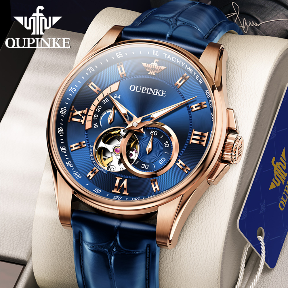 ساعة يد أوتوماتيكية أصلية للرج - مراجعة Chronograph Flyback Watch وسعره