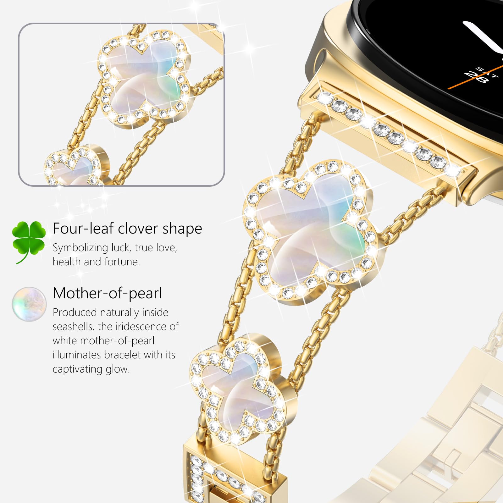 حزام الماس لساعة سامسونج جالاك - مراجعة Luxury Watch Galaxy وسعره
