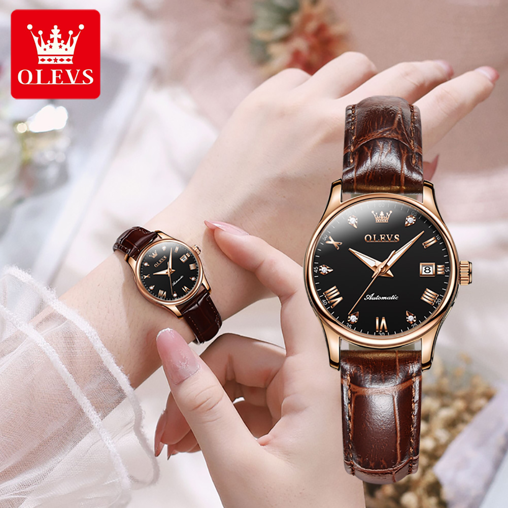 ساعة يد نسائية مضيئة مقاومة لل - مراجعة Chronograph Flyback Watch وسعره